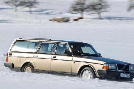 Volvo 240, Seitenansicht