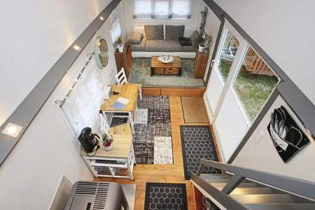 Fahrende Minihäuser