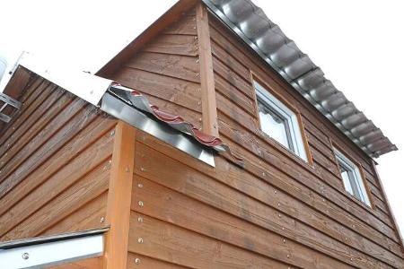 Fahrende Minihäuser