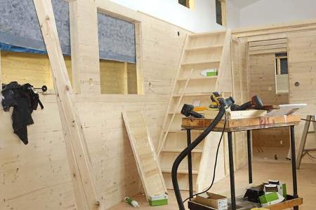 Fahrende Minihäuser