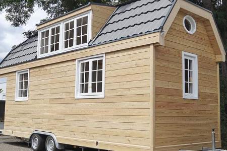 Fahrende Minihäuser