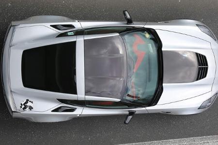 Chevrolet Corvette Z06, Draufsicht