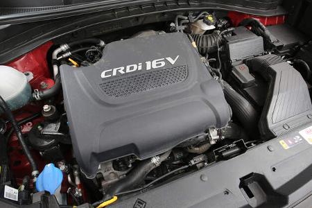 Kia Sportage 2.0 CRDi 4WD, Motor