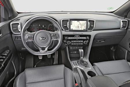 Kia Sportage 2.0 CRDi 4WD, Interieur