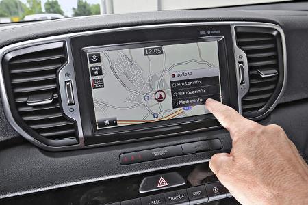 Kia Sportage 2.0 CRDi 4WD, Interieur