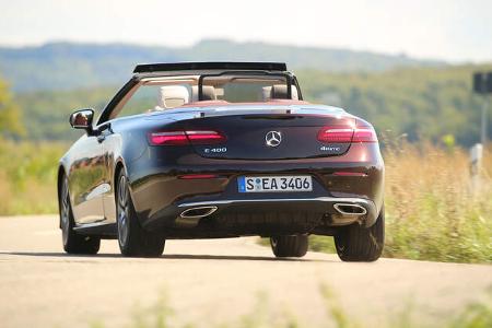 Mercedes, E 400 Cabrio, Exterieur, Heck