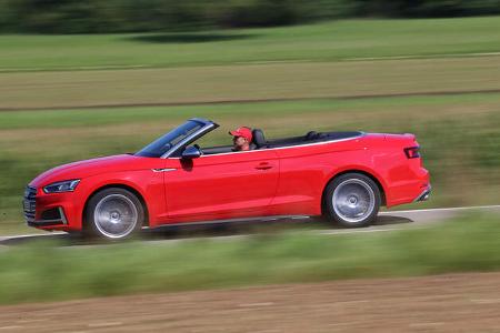 Audi S5 Cabrio, Exterieur, Seite