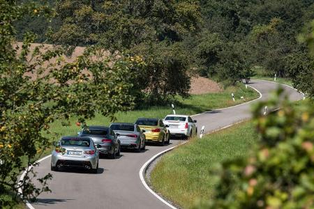 Power-Coupés - Test - Vergleichstest - RS 5 - ATS -V - RC F - AMG C 63 S - M4 Competition