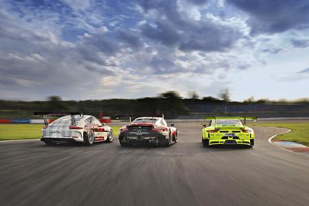 Porsche 911 GT3 Cup, Porsche 911 GT3 R, Porsche 911 RSR, Exterieur