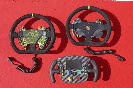 Porsche 911 GT3 Cup, Porsche 911 GT3 R, Porsche 911 RSR, Lenkräder