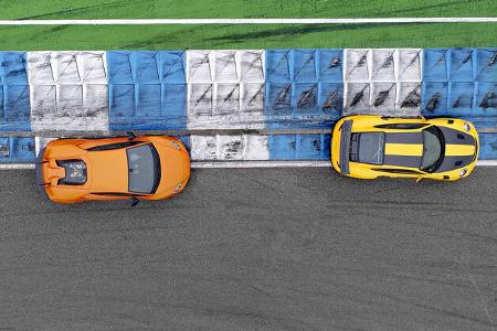 Lamborghini Huracán Performante, Porsche 911 GT2 RS, Exterieur