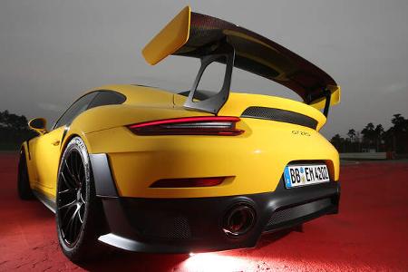 Porsche 911 GT2 RS, Kofferraum