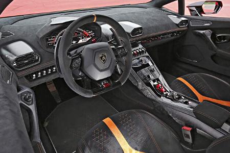 Lamborghini Huracán Performante, Interieur