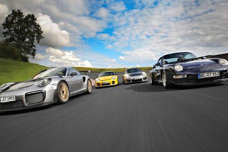 Porsche 911 GT2 - 993, 996, 997, 991 - Sportwagen - Biturbo