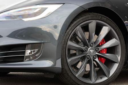 Tesla Model S P100D - Elektroauto - Sportwagen - Test