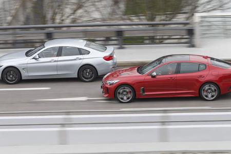 BMW 440i Gran Coupé xDrive Luxury Line, Kia Stinger 3.3 T-GDI GT, Exterieur