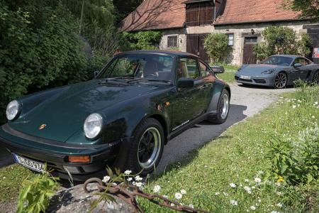 Porsche 911 Turbo 3.3 - Porsche 718 Cayman - Sportwagen