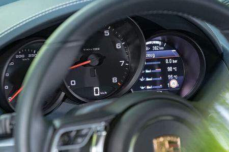 Porsche 718 Cayman - Sportwagen - Instrumente