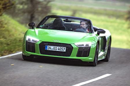 Audi R8 Spyder V10 Plus, Exterieur