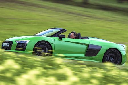 Audi R8 Spyder V10 Plus, Exterieur