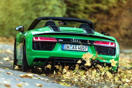 Audi R8 Spyder V10 Plus, Exterieur