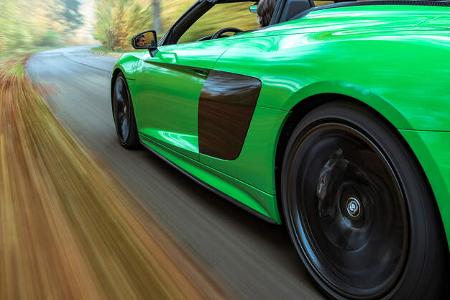 Audi R8 Spyder V10 Plus, Exterieur