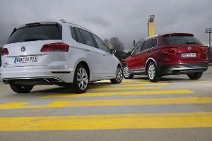 VW Golf Sportsvan 1.5 TSI Act, VW Tiguan 1.4 TSI Act, Exterieur