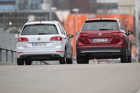 VW Golf Sportsvan 1.5 TSI Act, VW Tiguan 1.4 TSI Act, Exterieur