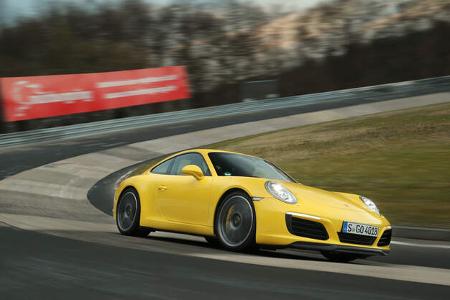 Porsche 911 Carrera S, Seitenansicht