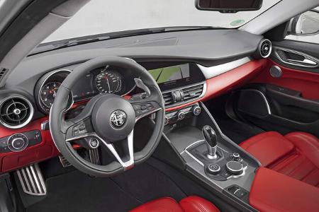 Alfa Romeo Giulia Veloce, Interieur
