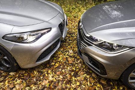 VW Arteon 2.0 TSI, Alfa Romeo Giulia Veloce, Exterieur