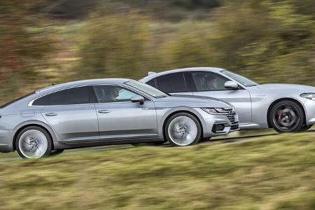 VW Arteon 2.0 TSI, Alfa Romeo Giulia Veloce, Exterieur