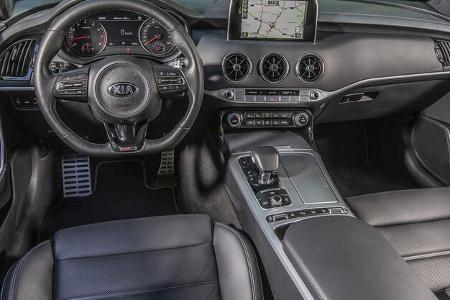 Kia Stinger 2.0 T-GDI, Interieur