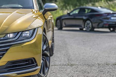 Kia Stinger 2.0 T-GDI, VW Arteon 2.0 TSI 4Motion, Exterieur