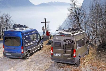 Vergleichstest Karmann Dexter 560 Trend 4X4, Westfalia Amundsen 540 D Offroad