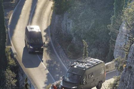 Vergleichstest Karmann Dexter 560 Trend 4X4, Westfalia Amundsen 540 D Offroad