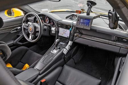 Porsche 911 991.2 Turbo S, Cockpit, Lenkrad