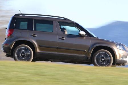 Skoda Yeti 2.0 TDI Outdoor Elegance, Seitenansicht