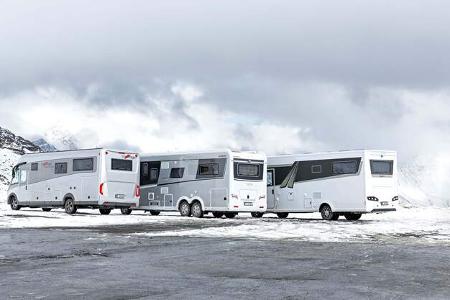 Vergleich Integrierte Carthago, Dethleffs, Frankia