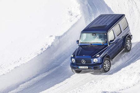 Mercedes G 350 d Fahrbericht Hochgurgl / Timmelsjoch Winter 2018
