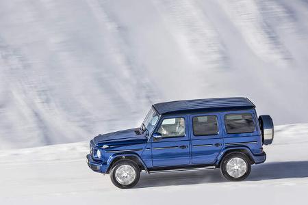 Mercedes G 350 d Fahrbericht Hochgurgl / Timmelsjoch Winter 2018