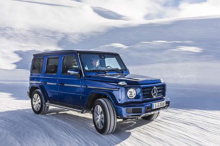Mercedes G 350 d Fahrbericht Hochgurgl / Timmelsjoch Winter 2018