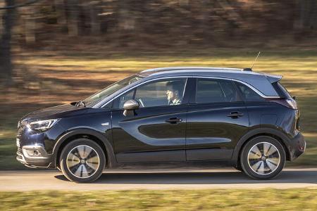 ams0319, Vergleichstest, Opel Crossland X 1.2 DI Turbo, Exterieur