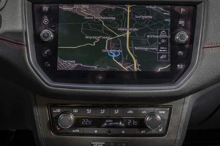 ams0319, Vergleichstest, Seat Arona 1.5 TSI, Interieur