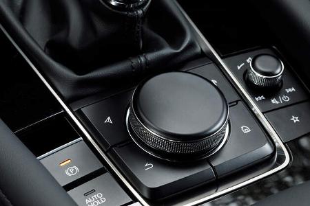 Mazda 3 Skyactive G (2019), Infotainment, Bedienung