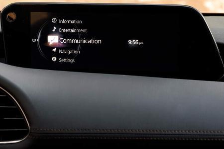 Mazda 3 Skyactive G (2019), Infotainment, Display