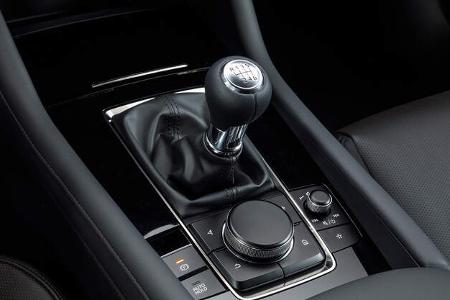 Mazda 3 Skyactive G (2019), Getriebe, Schalthebel