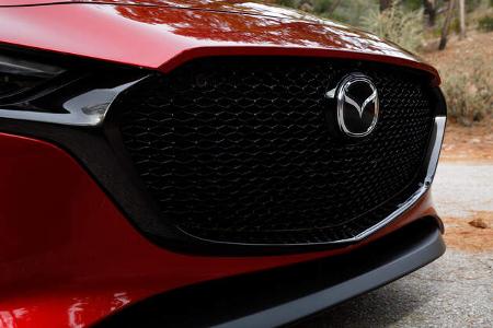 Mazda 3 Skyactive G (2019), Front, Kühlergrill