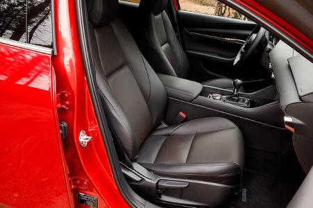 Mazda 3 Skyactive G (2019), Innenraum, Interior, Sitze