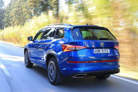 Skoda Kodiaq RS, Exterieur